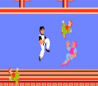 une photo d'Ã©cran de Kung-Fu sur Nintendo Nes